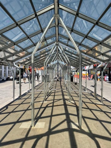 West Bromwich Market Stalls